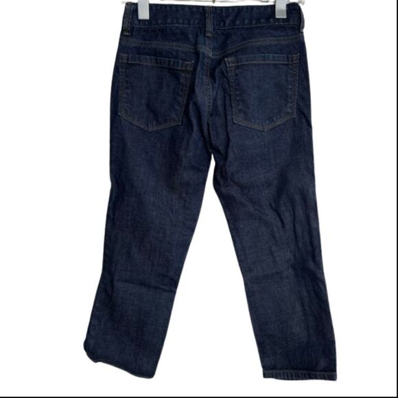 Ann Taylor Loft Denim Jeans ~ Modern Crop Dark Denim in size 24/00 - Picture 2 of 5